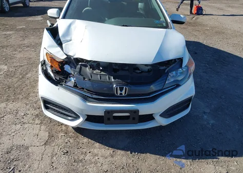2015 Honda Civic Lx из США, поврежденный, VIN 2HGFG3B51FH525347